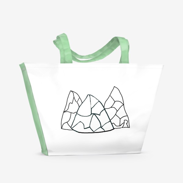Пляжная сумка «Горы»
