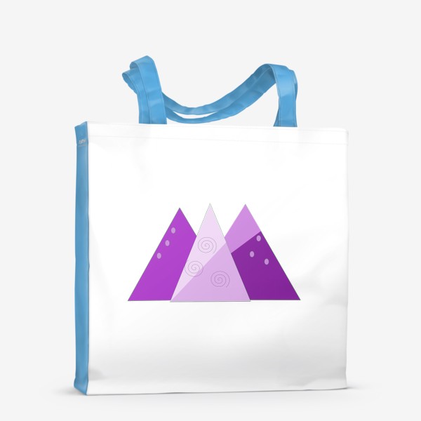 Сумка-шоппер «Фиолетовые горы»