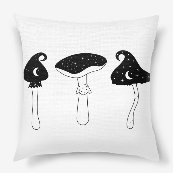 Подушка «Космические грибы »