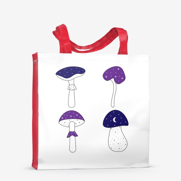 Сумка-шоппер «Космические грибы »