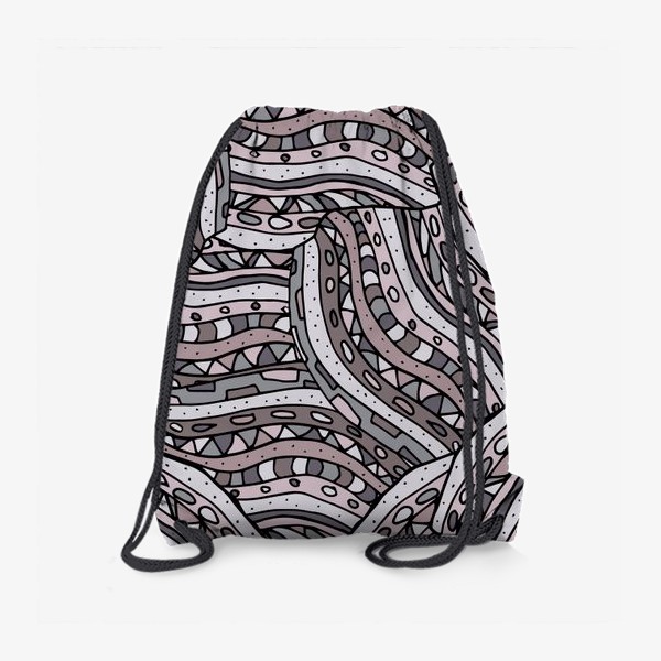 Рюкзак «Абстрактный геометрический паттерн в стиле дудл»