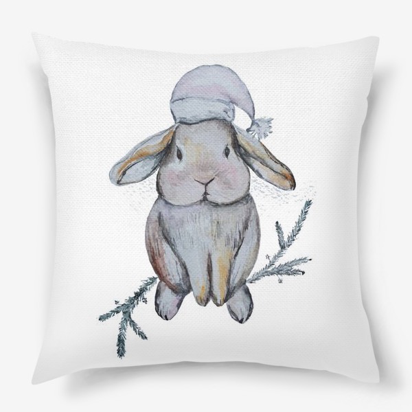 Подушка «Рождественский кролик»