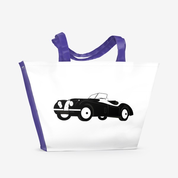 Пляжная сумка «Retro car»