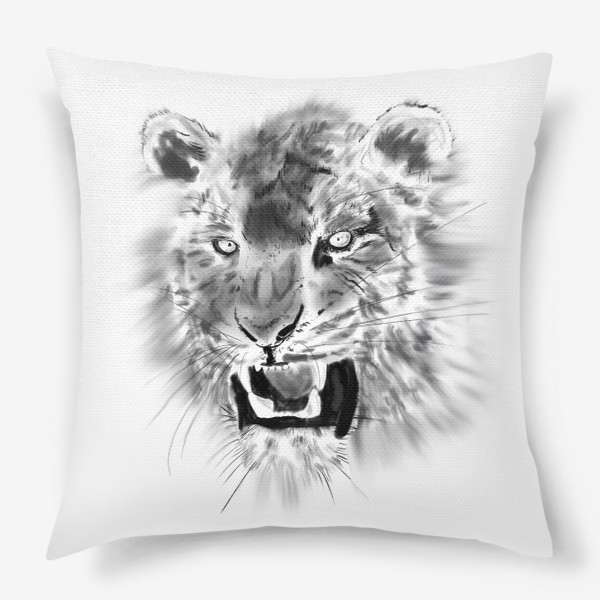 Подушка «Голова тигра»