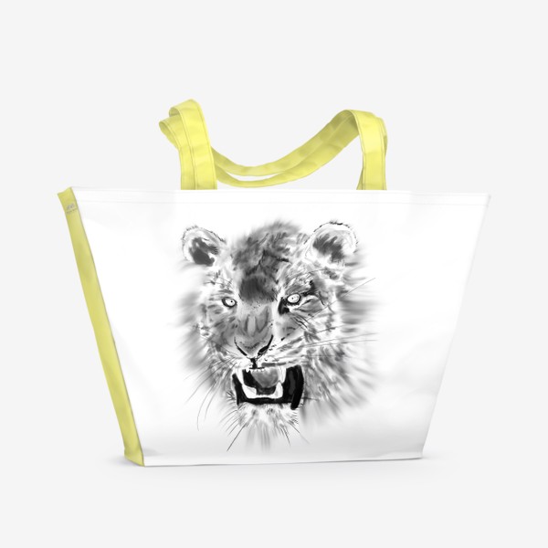 Пляжная сумка «Голова тигра»