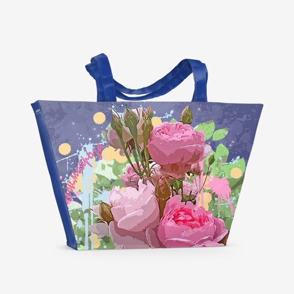 Пляжная сумка «Моя Роза »
