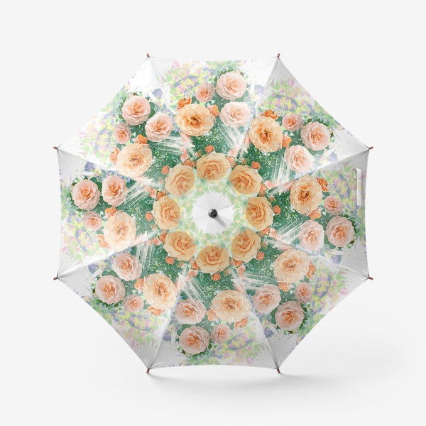 Зонт «Розы оранжевые»