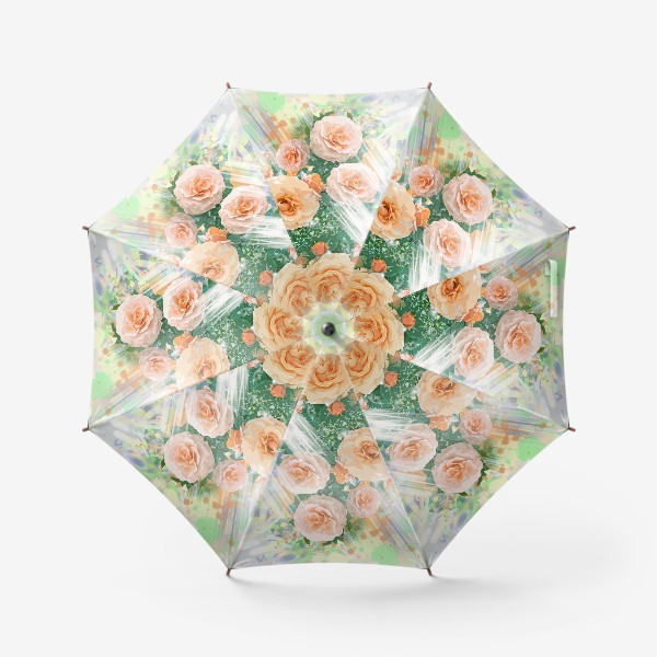 Зонт «Розы оранжевые 2»