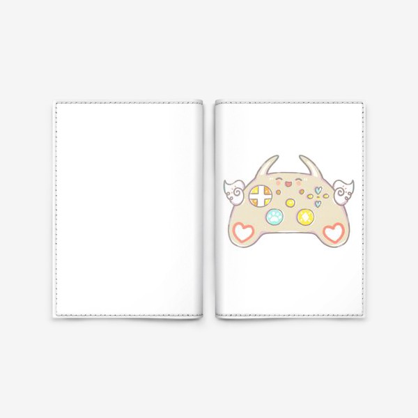 Обложка для паспорта «Милый джойстик зайчонок»