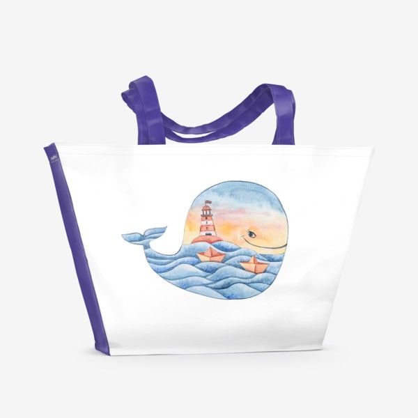 Пляжная сумка «Кит»