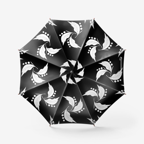 Зонт «Белые ягоды»