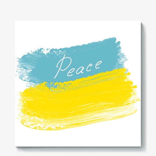 Холст «Peace. Мир в Украине»
