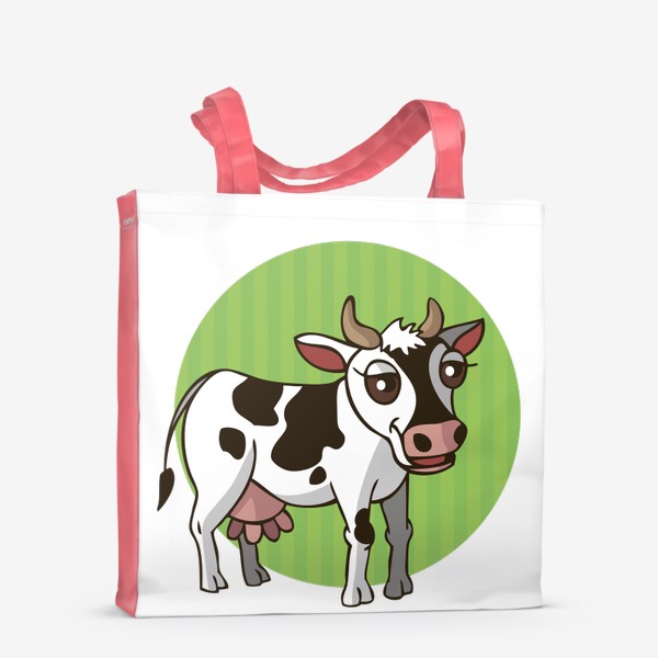 Сумка-шоппер &laquo;иллюстрация корова&raquo;