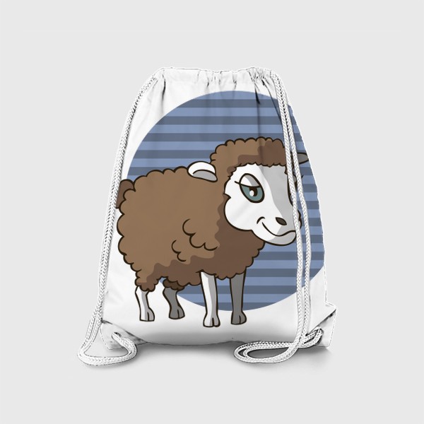 Рюкзак «иллюстрация овца или баран»
