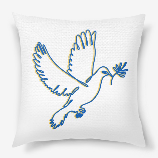 Подушка «Символ мира. Мир в Украине»