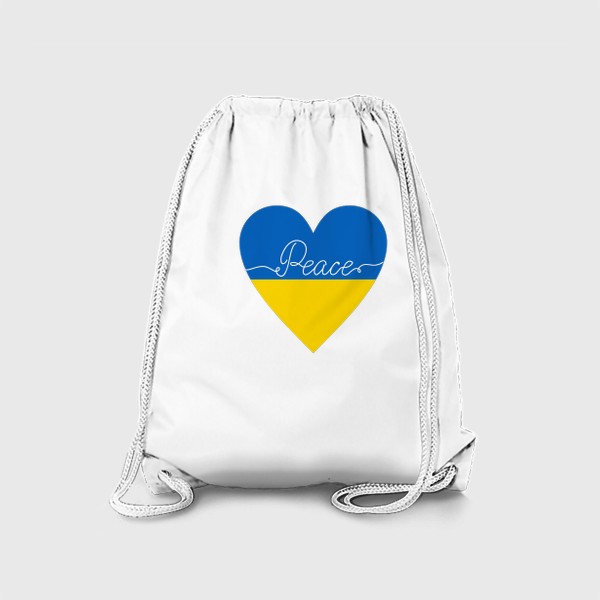 Рюкзак «Мир. Украинское сердечко. Мир в Украине»
