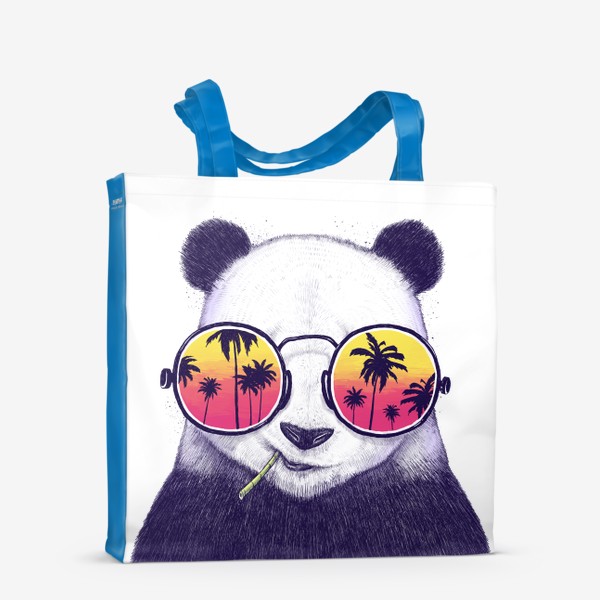 Сумка-шоппер &laquo;Тропическая панда&raquo;