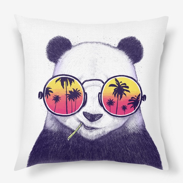 Подушка «Тропическая панда»