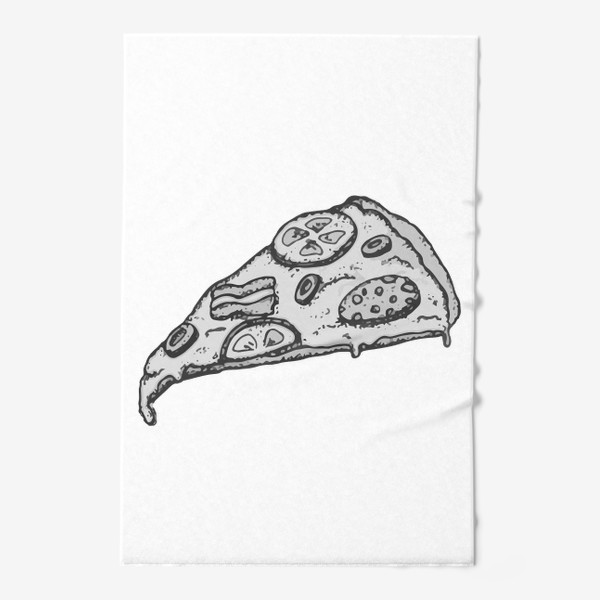 Полотенце «кусок пиццы»
