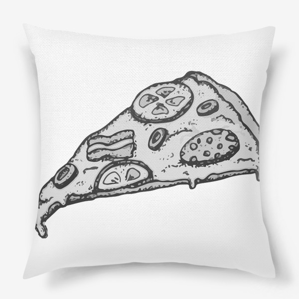 Подушка «кусок пиццы»