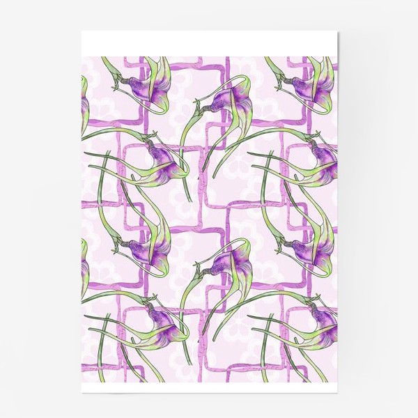 Постер «Цветок орхидеи»