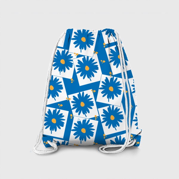Рюкзак «Цветы.Бесшовная текстура с цветами.Летний паттерн.»