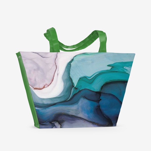 Пляжная сумка «Абстракция Страсть»