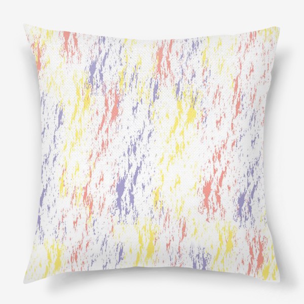 Подушка «Разноцветная абстракция»