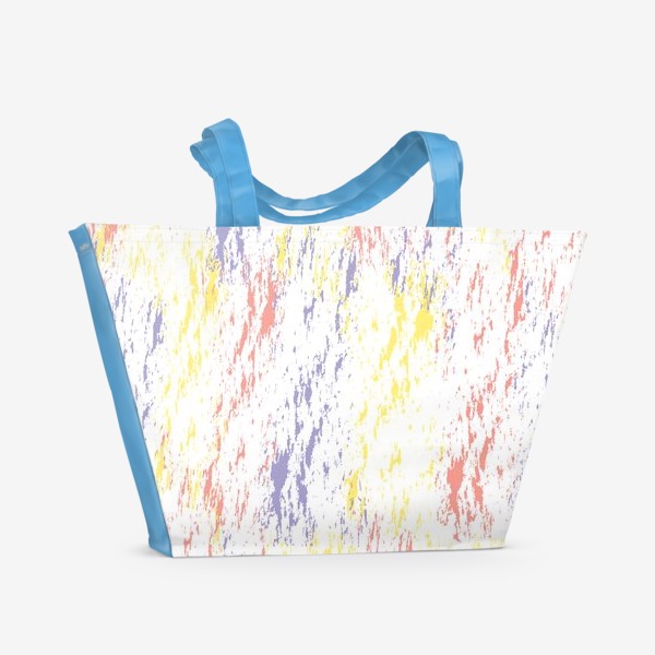 Пляжная сумка &laquo;Разноцветная абстракция&raquo;