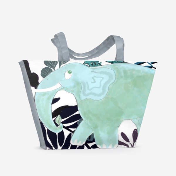 Пляжная сумка «Слон мечтатель»