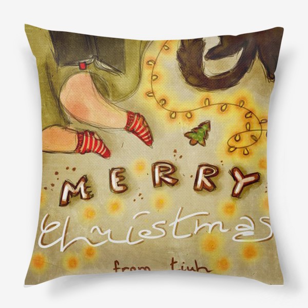 Подушка «Рождественская»