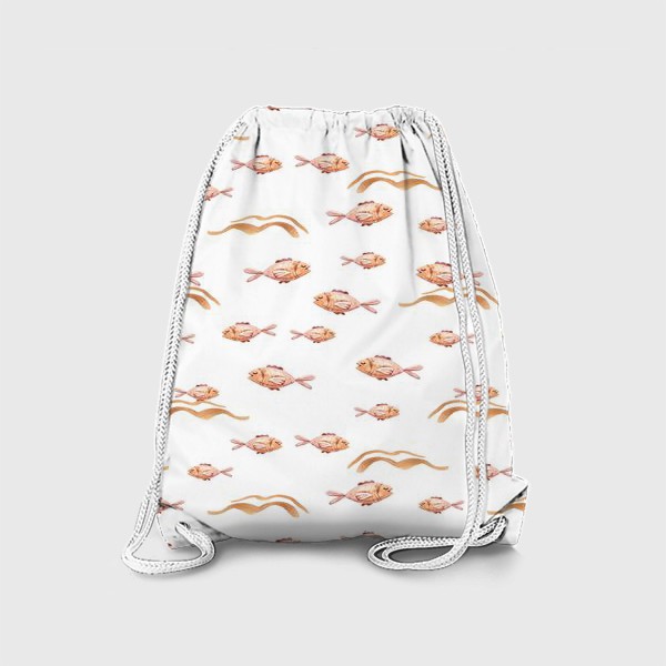 Рюкзак «Рыбки на волнах»