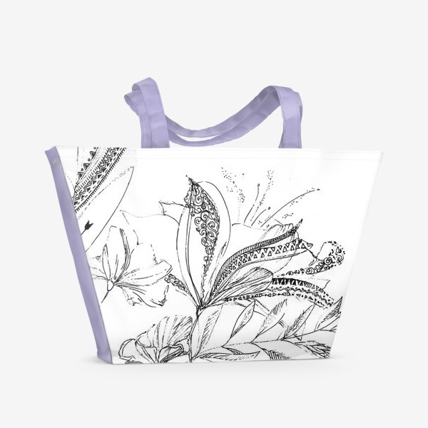 Пляжная сумка «Fleur»
