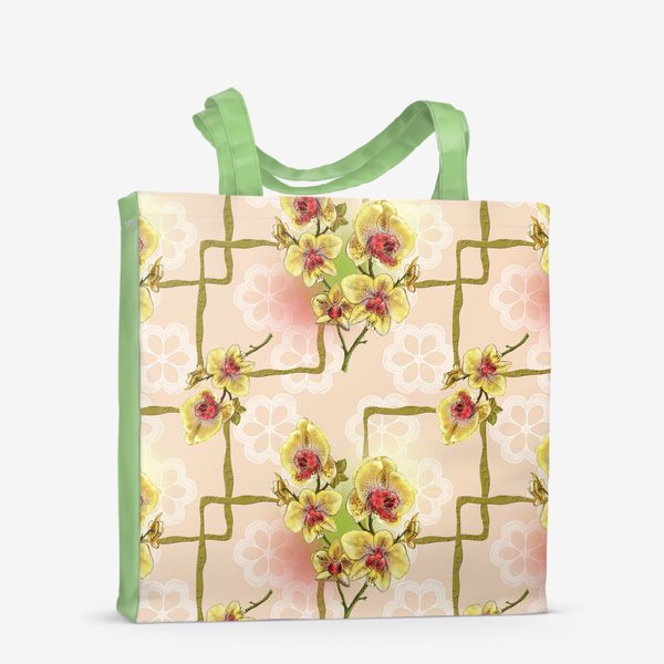 Сумка-шоппер «Желтые орхидеи»