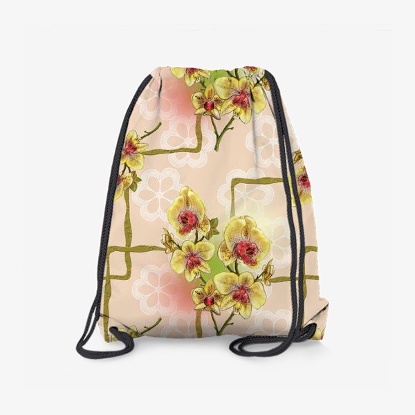 Рюкзак «Желтые орхидеи»