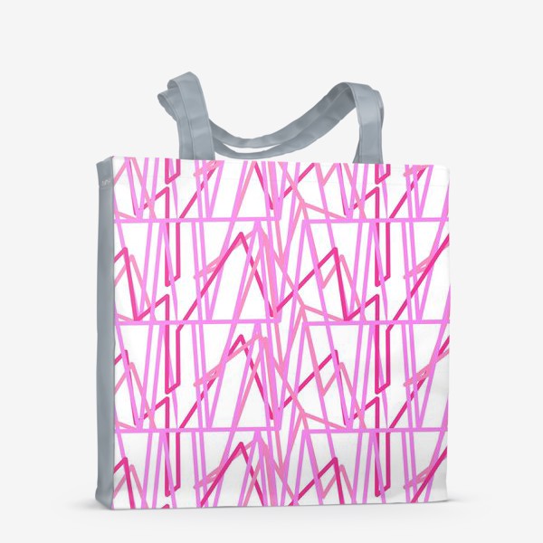 Сумка-шоппер «Розовые кривые»