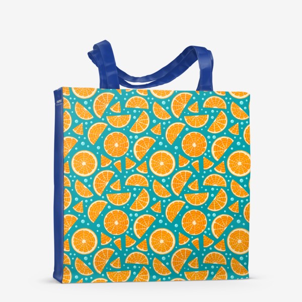 Сумка-шоппер «Апельсины в газировке»