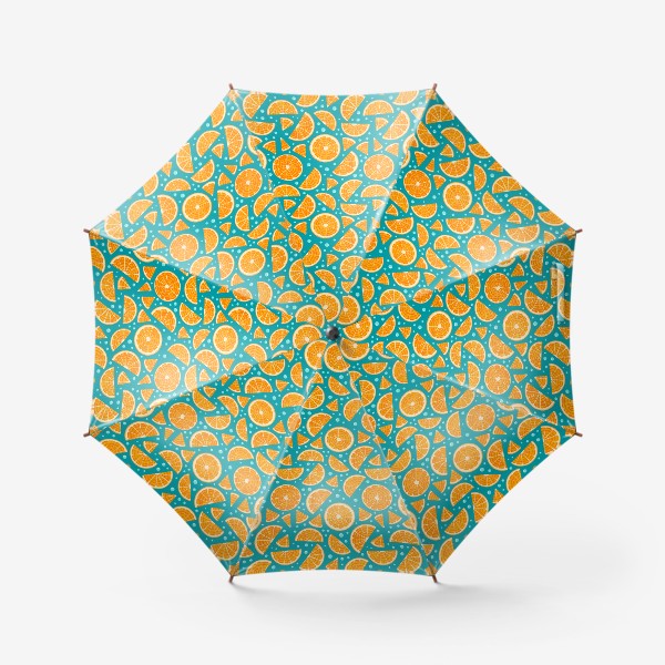 Зонт «Апельсины в газировке»