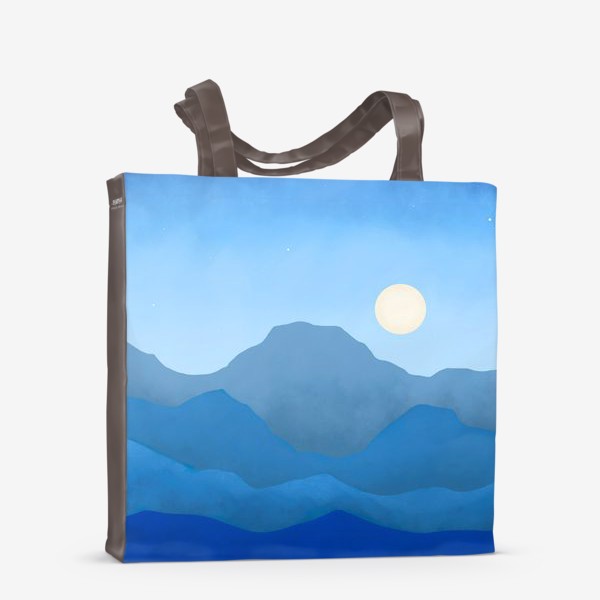 Сумка-шоппер «Синие горы»