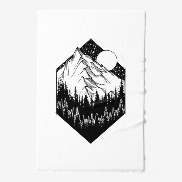 Полотенце «Горы и Скалы»