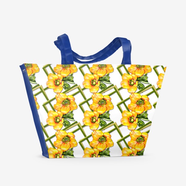 Пляжная сумка «Яркая весна»