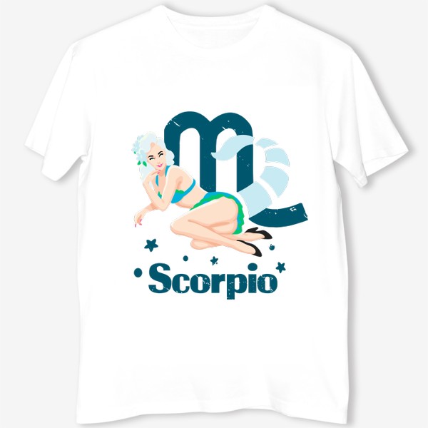 Футболка «Знак зодиака Скорпион / Scorpio zodiac sign»