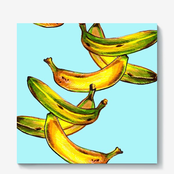 Холст &laquo;бананы&raquo;