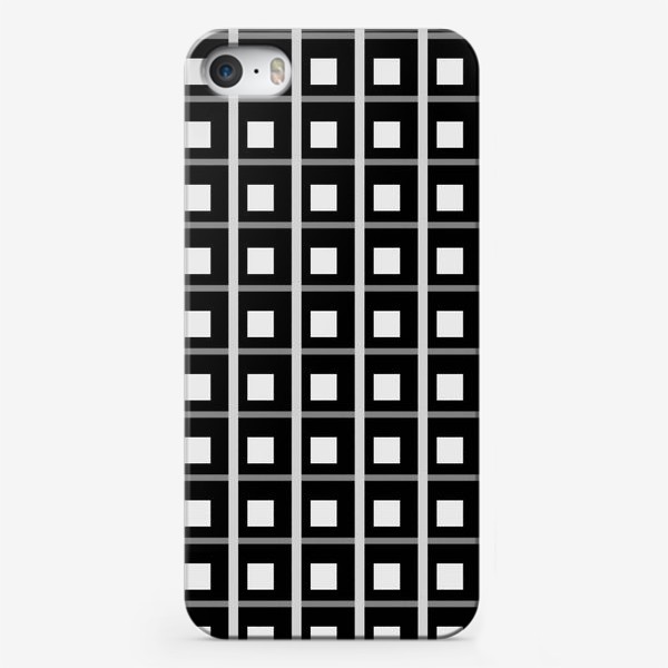Чехол iPhone «Узор из клеток»