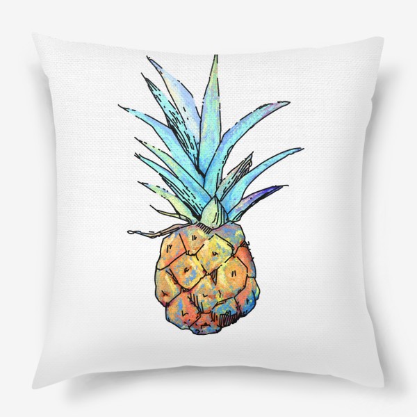 Подушка «Яркий ананас»