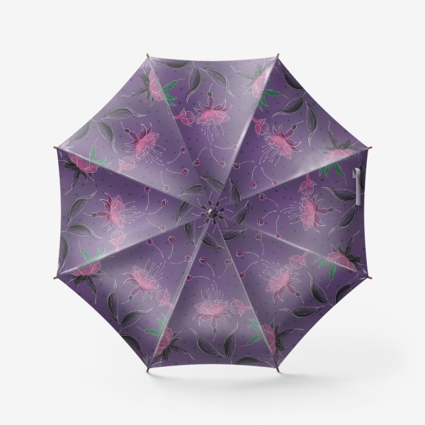 Зонт &laquo;Purple rose&raquo;