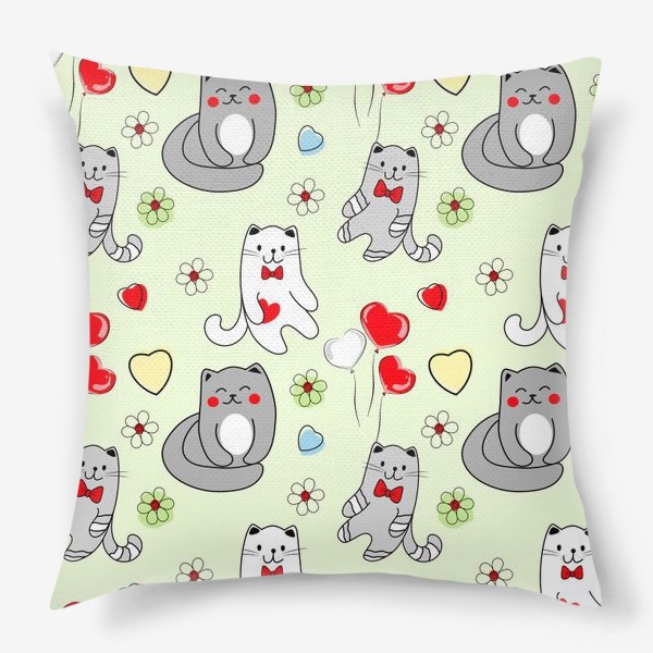 Подушка «Счастливые котята»