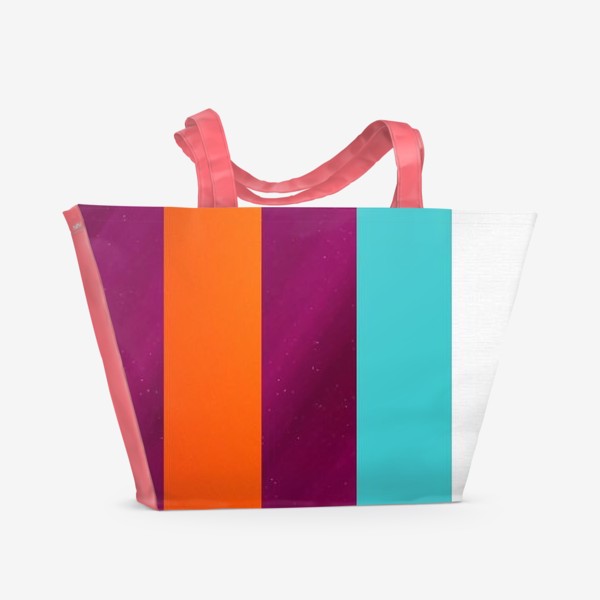 Пляжная сумка «Счастливая комбинация цветов для имени "Ирина"»