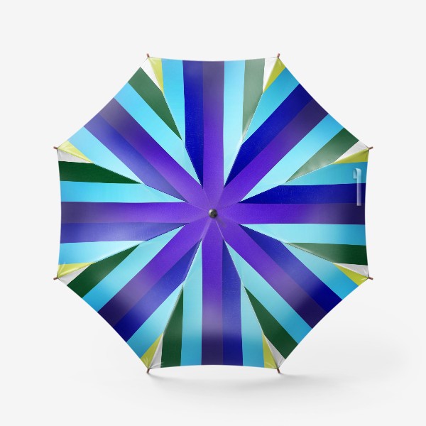 Зонт «Счастливая комбинация цветов для имени "Алексей"»