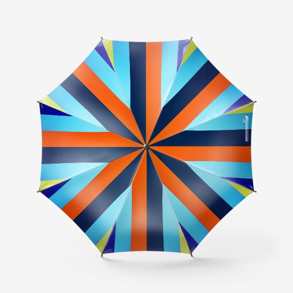 Зонт «Счастливая комбинация цветов для имени "Сергей"»